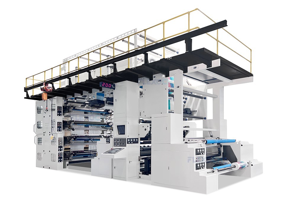 8 Color Full Servo Flexo Printing Machine 8 Color Full Servo Flexo Printing Machine